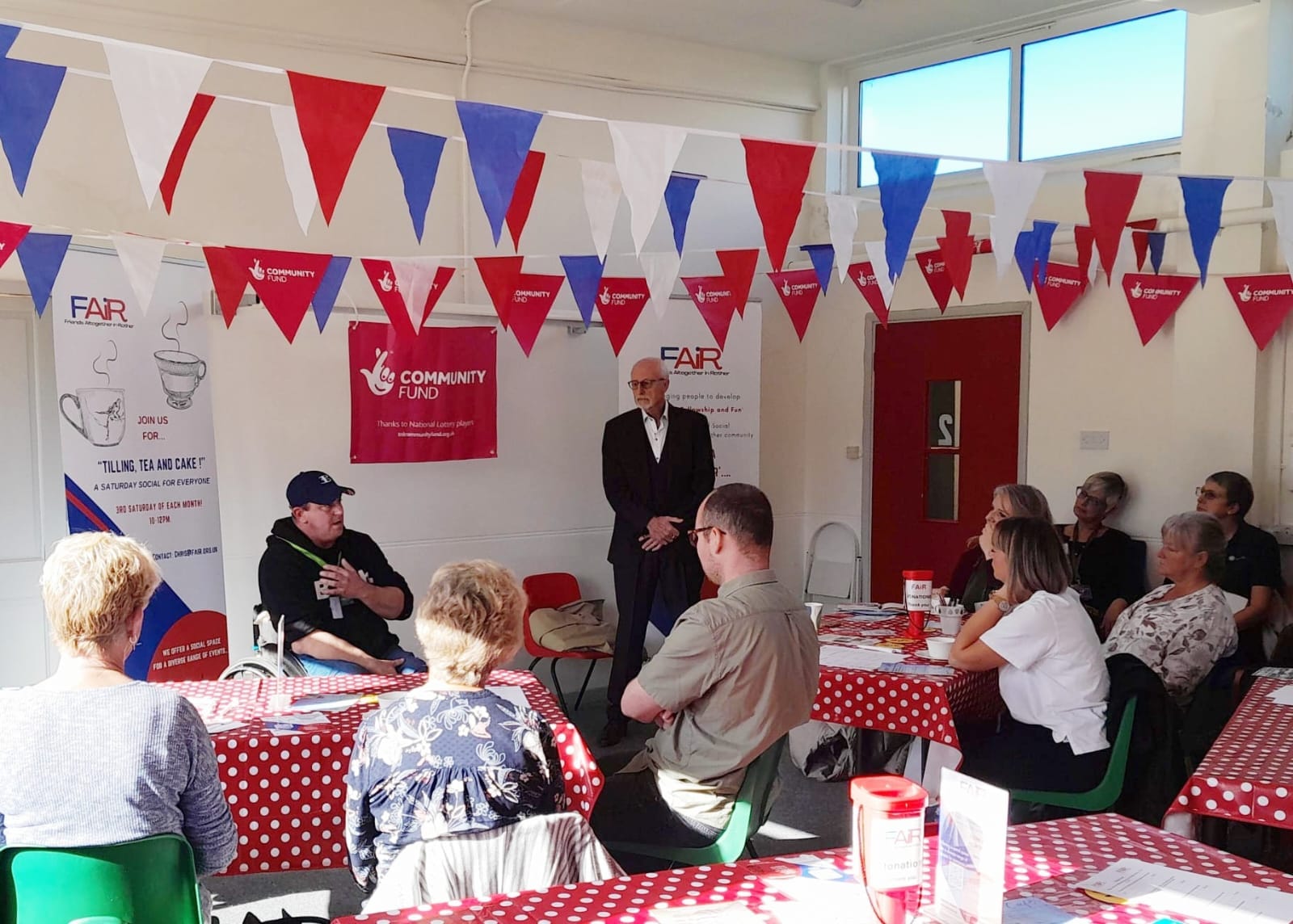 Tilling, Tea and Cake workshop